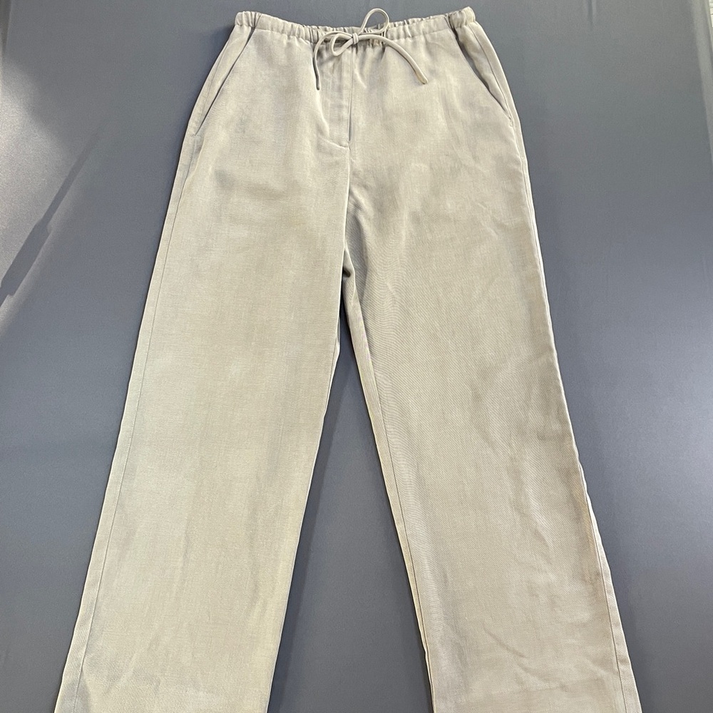 Liz Claiborne Tan Joggers with Elastic Waistband